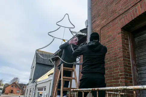 Traditionen tro – dog sidste år med den gode gamle julebelysning