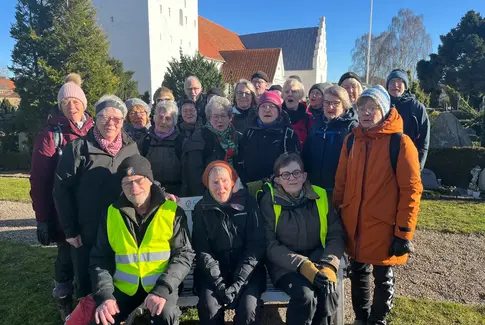 Vandring med indsigt og udsigt: Dansk Vandrelaug Afdeling Horsens udforsker Østbirk