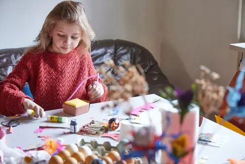 Palmesøndag med natur og kreativitet