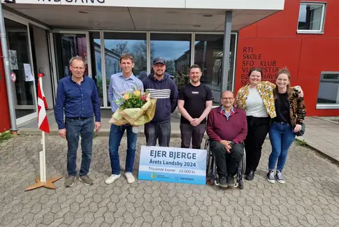 Ejer Bjerge udnævnt til Årets Landsby 2024 i Skanderborg Kommune
