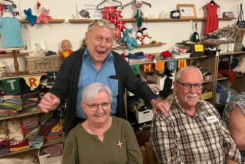 Tre ældre mennesker