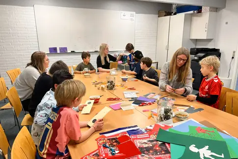 Juleklip i Østbirk Hallen