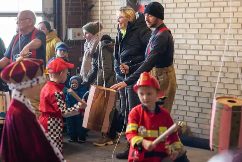 Fastelavn på Brædstrup Falckstation
