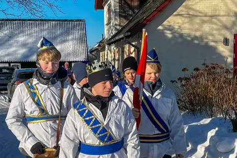 Fastelavnssoldater i  Søvind