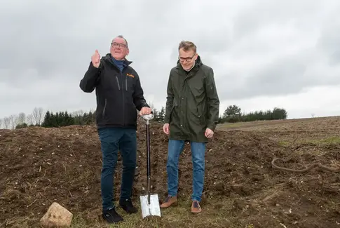 Første Spadestik Bakkedalen Østbirk
