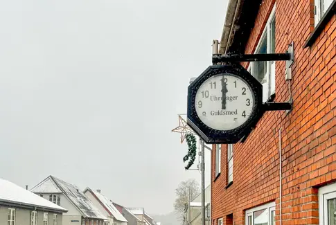 Uret på Vestergade i Hovedgård