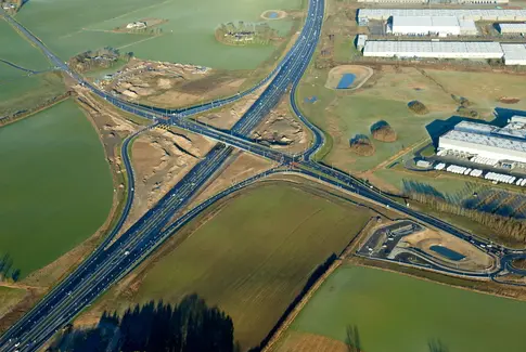 E45 ved Horsens Nord