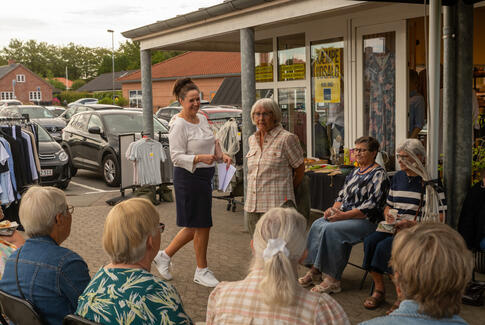 Modeshow hos Boutique Mary i Brædstrup