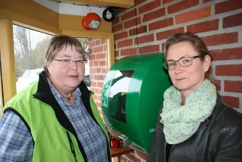 Hjertestarter i Voervadsbro