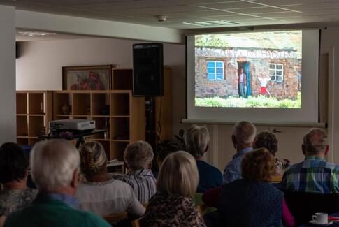 Familie på farten tog en omvej