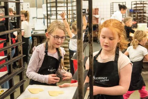 Børnene bagte julekager til den store guldmedalje