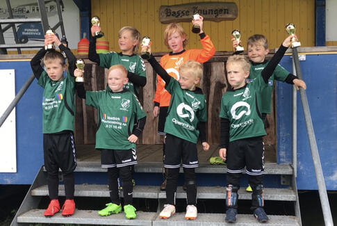 Østbirk IF U8 vinder stævne i Funder