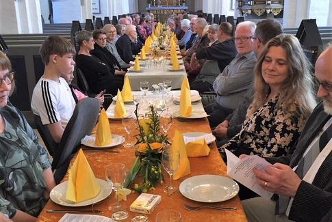 Måltidsgudstjeneste i Tamdrup Kirke