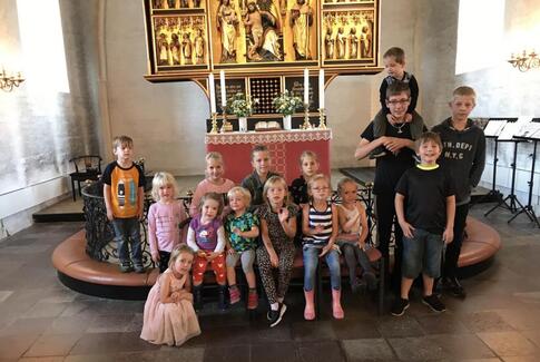 Gud og pasta i Østbirk kirke