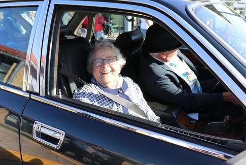 Flotte biler på Lindehøj