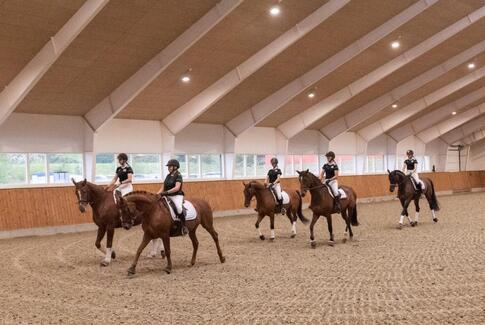 Indvielse af nyt ridecenter