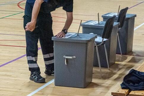 Hovedgård hallen klar til EP-valg