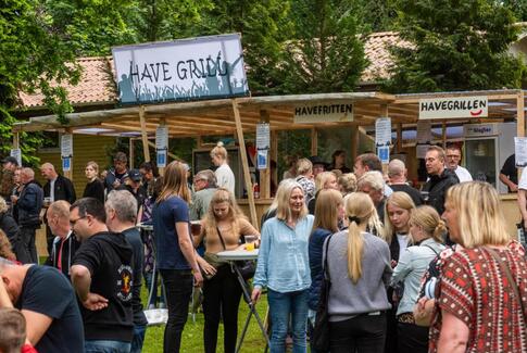 Fed havefest i Vestbirk