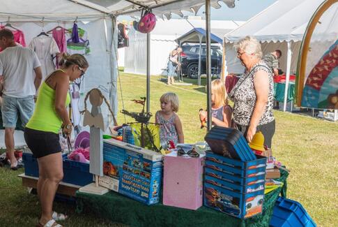 Velbesøgt kræmmermarked i Horsens