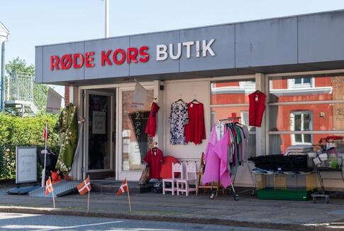 Røde Kors-butikkerne åbner igen