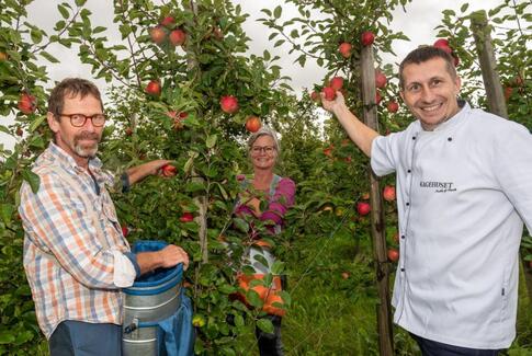 Kagehuset i frugtbart samarbejde med Tolstrup Æbler