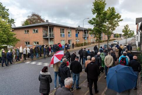 Byvandring i Østbirk var et tilløbsstykke