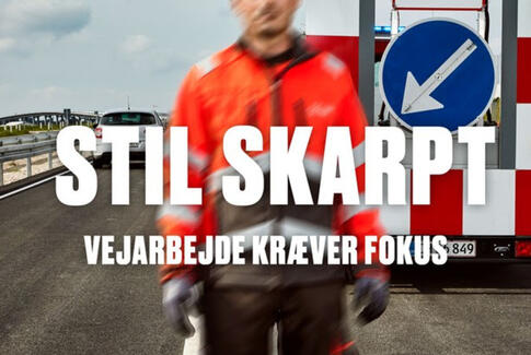Vejdirektoratet udruller stor kampagne mod trafikulykker ved vejarbejder