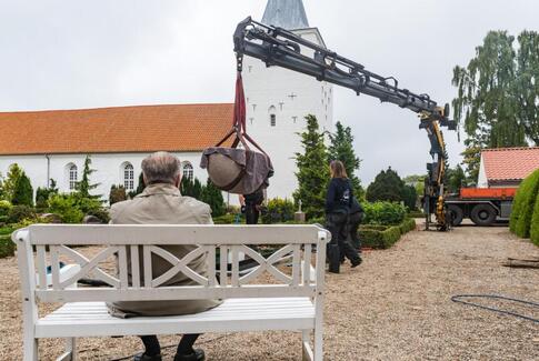 Vandkunst på plads i Østbirk