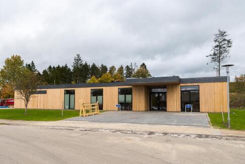 Lægehusets første dag i nye lokaler