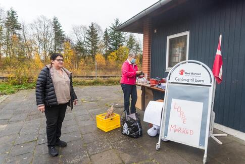 Sidste Red Barnet loppemarked i Hovedgård