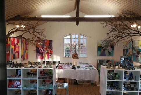 Jul i galleriet hos Dorthe