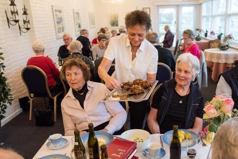 Der var bøfgilde på Møllebæk