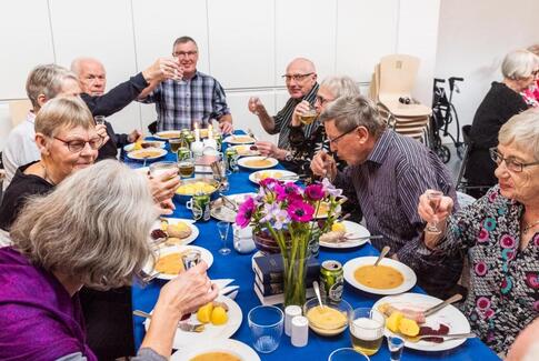 Gule ærter og glæde i Gedved