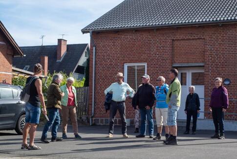 Flot gåtur fra Søvind med mellemlanding i vinmarken