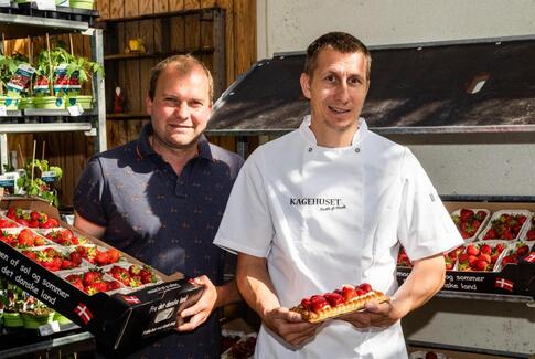 Jordbærtærte med masser af sommer og sol