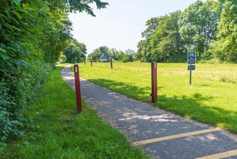 Turen går til: Bryrupbanestien