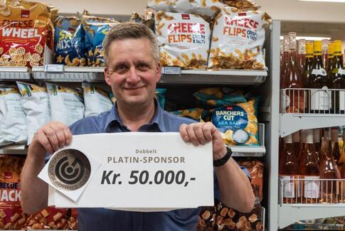 SuperBrugsen Gedved er dobbelt Platin Sponsor
