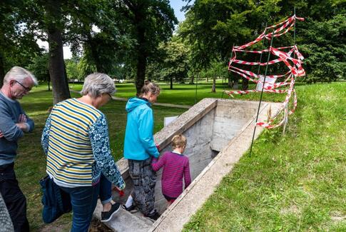 Åben bunker i Horsens