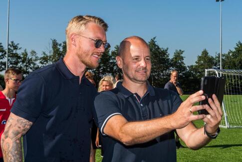 Simon Kjær-park indviet i Lund