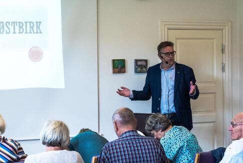 Jens Glavind fortalte om sit liv