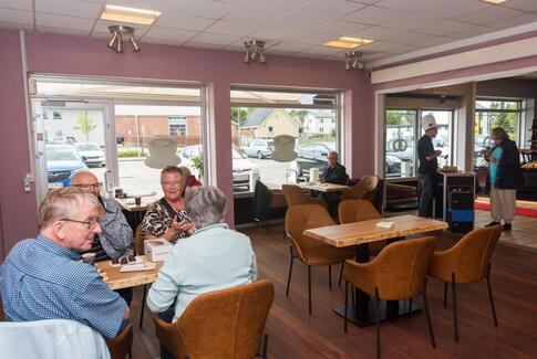 Åbning af Kagehusets nye Café i Østbirk