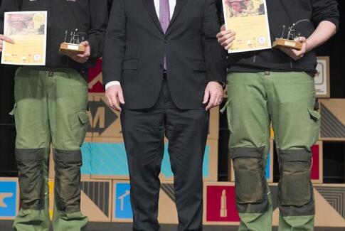 Lokal anlægsgartner med på landsholdet i Budapest