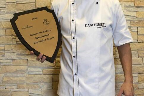 Henrik Kjær fik sin medalje