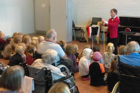 Fortryllende show på Egebakken