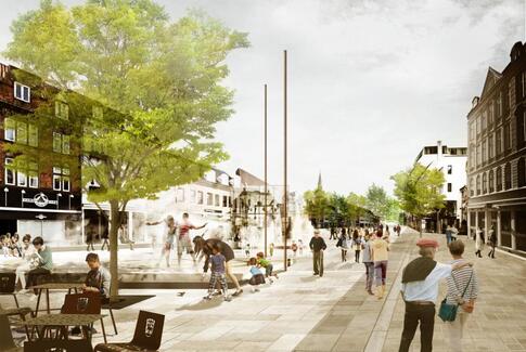 Vinderforslaget for fremtidens Søndergade er udpeget