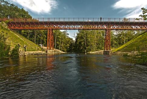 Over 100.000 gæster har besøgt Den Genfundne Bro