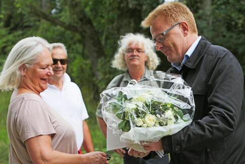 Stigende interesse for besøg på Den Genfundne Bro