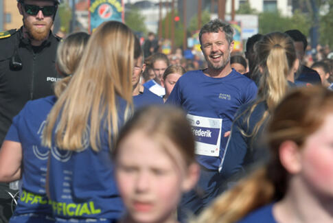 Over 70.000 danskere løber for at fejre Kronprinsen