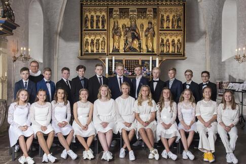 Konfirmeret i Østbirk Kirke 19. maj