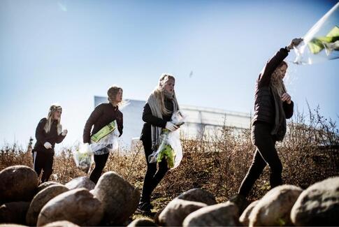 Rekordmange deltog i årets affaldsindsamling